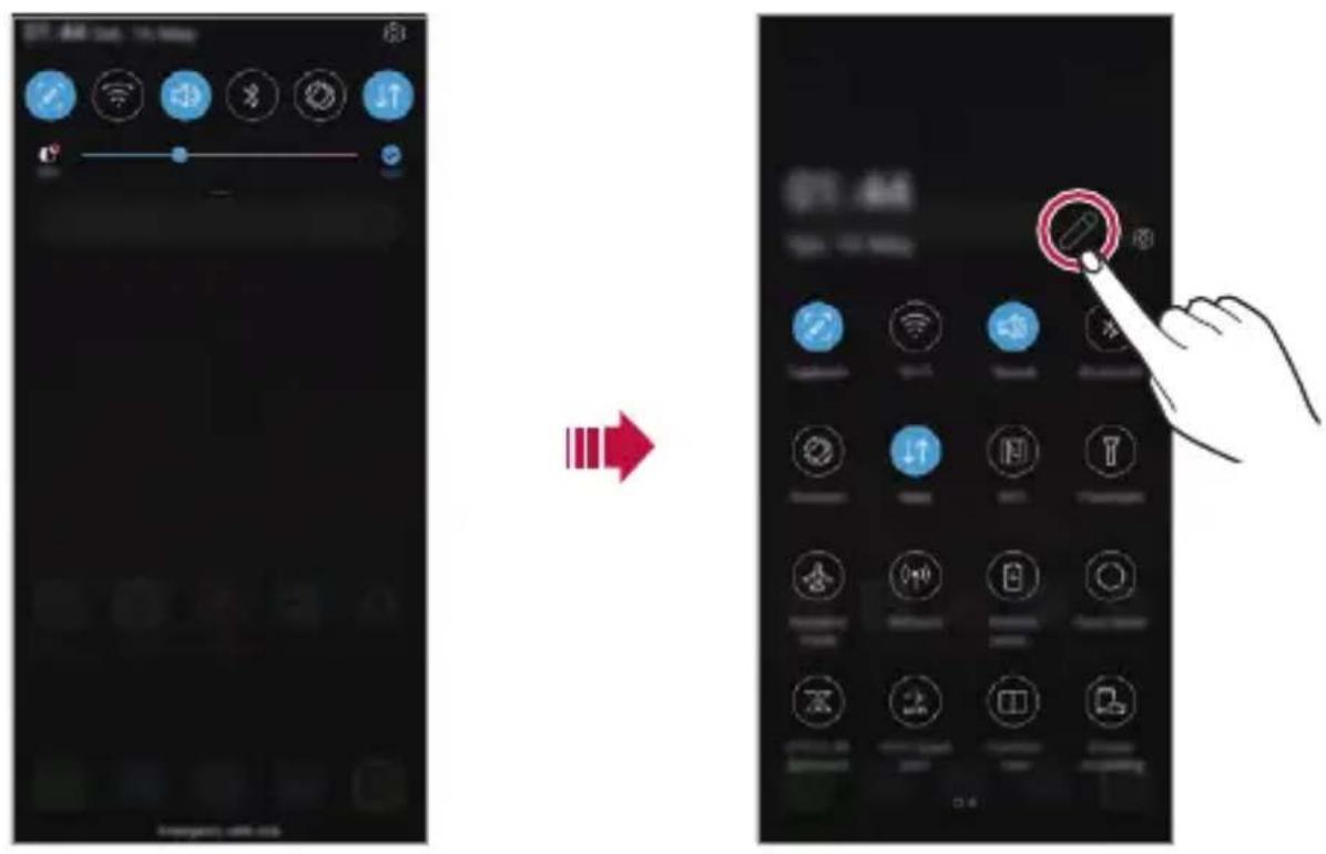 LG LMG710EM - Panel oznámení - 1