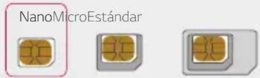 LG LMG710EM - Instalación de la tarjeta SIM y la tarjeta de memoria - 5