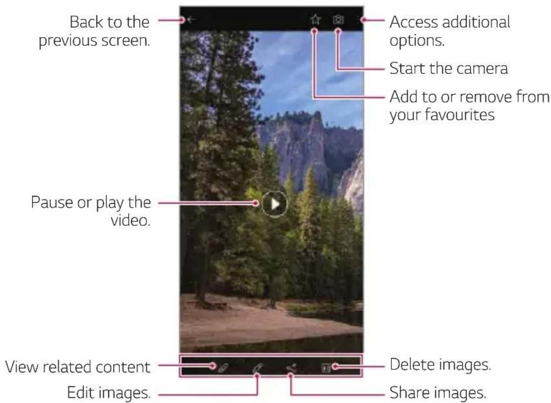 LG LMG710EM - Playing a video - 1