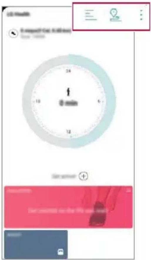 LG LMG710EM - Uso de LG Health - 1