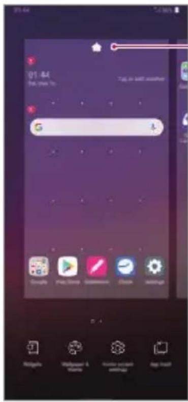 LG LMG710EM - Edición de la pantalla inicio - 1