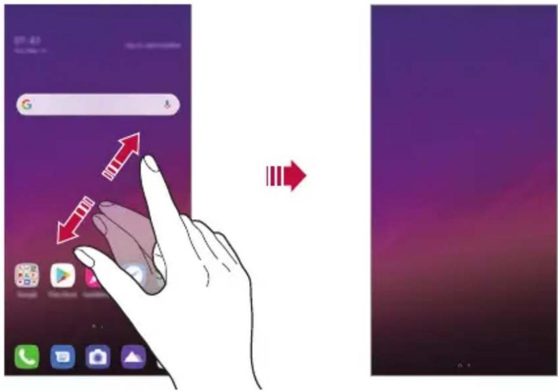 LG LMG710EM - Editarea ecranului de pornire - 2