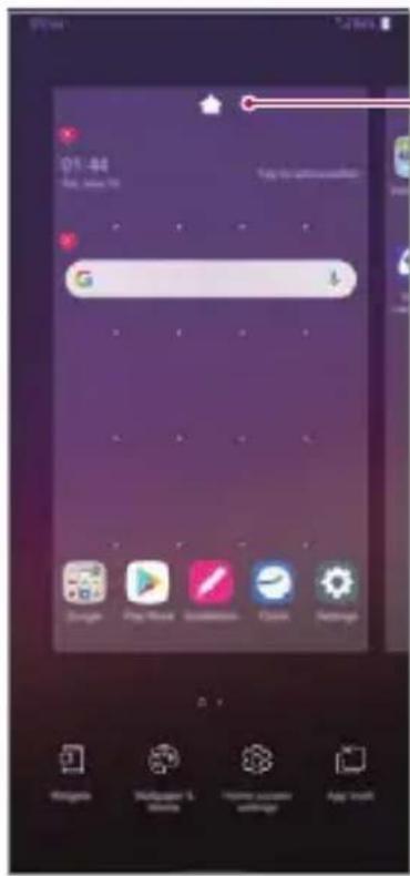 LG LMG710EM - Editarea ecranului de pornire - 1