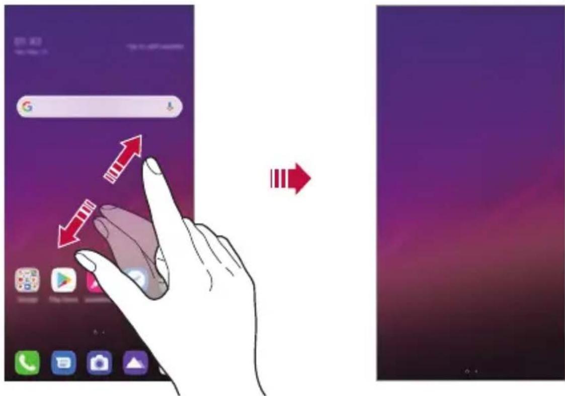 LG LMG710EM - Visualización del tema de fondo - 1