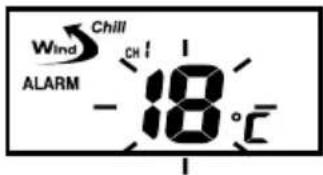 AURIOL IAN 92027 - Impostazione dell'allarme Wind Chill - 2