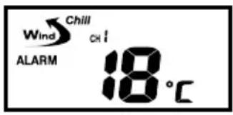 AURIOL IAN 92027 - Wind Chill Alarm einstellen - 1