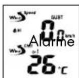AURIOL IAN 92027 - Attivazione e disattivazione dell'allarme vento e Dell'allarme Wind Chill - 2