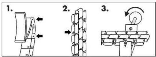 AURIOL IAN 285468 - Instructions de pose/dépose pour le modele 2-LD4617-2 - 1