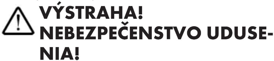 AURIOL IAN 277581 - VYSTRAHA! Riziko ohrozenia zivota a urazu pre dojcata a deti! - 2