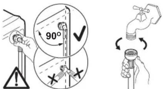 ZANUSSI ZWT3304 - Collegamento dell'acqua - 1