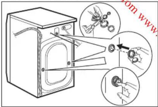 ZANUSSI ZR8431WF - POSITIONNEMENT ET MISE DE NIVEAU - 2