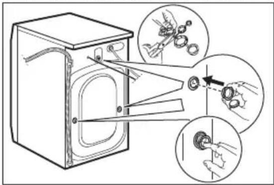 ZANUSSI ZR7431WF - POSITIONNEMENT ET MISE DE NIVEAU - 5