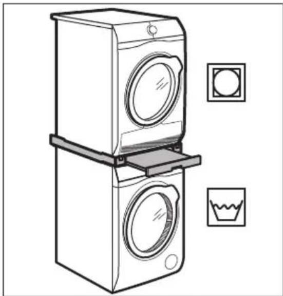 ZANUSSI ZX8473WF - BAUSATZ WASCH-TROCKEN-SÄULE - 1