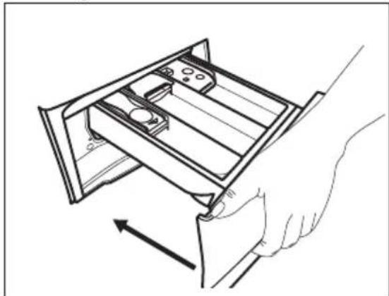 ZANUSSI ZX8473WF - ÜBERPRÜFEN SIE DIE POSITION DER WASCHMITTEL-KLAPPE - 3