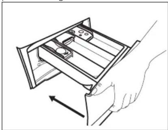 ZANUSSI ZX8473WF - VÉRIFICATION DE LA POSITION DU VOLET DU PRODUIT DE LAVAGE - 3