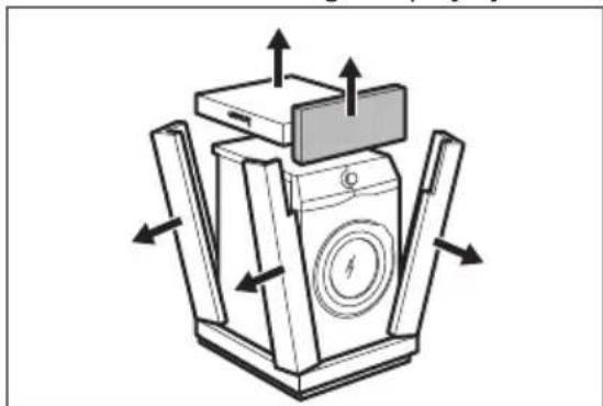 ZANUSSI ZX8473WF - DEBALLAGE - 2