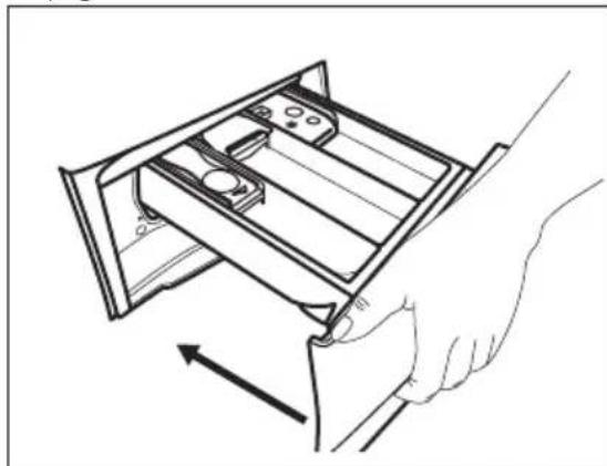 ZANUSSI ZX8473WF - NETTOYAGE DU DISTRIBUTEUR DE PRODUIT DE LAVAGE - 4