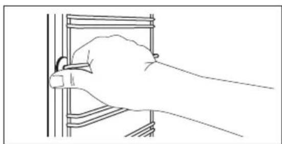 ZANUSSI ZOB21601XU - Comment enlever : Supports de grille - 1