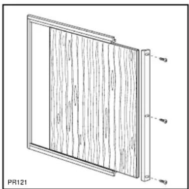 Electrolux-Rex RS140F - Dimensioni del pannello - 1