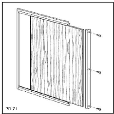 Electrolux-Rex RS140F - Habillage de la porte - 1