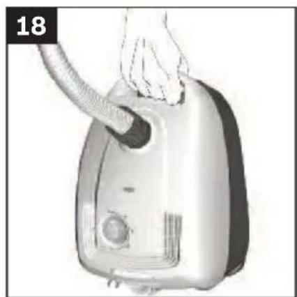 SIEMENS VSP3SIL66M - Bagged vacuum cleaner - 36