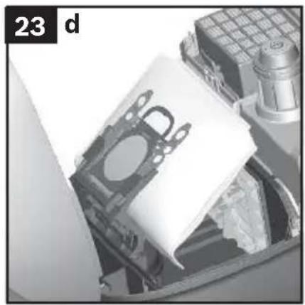 SIEMENS VSP3SIL66M - Bagged vacuum cleaner - 47