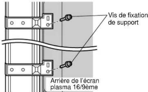 PANASONIC TYSP50P5K - Fixez les enceintes à leur place. - 1