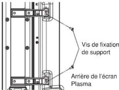 PANASONIC TYSP42P8WS - Fixez les enceintes à leur place. - 1