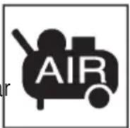METABO N3804A5 - NEVER USE REACTIVE GASES OR OTHER BOTTLED GASES. EXPLOSION MAY OCCUR. - 1