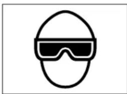 HITACHI N5010A - OPERATORS AND OTHERS IN WORK AREA MUST WEAR SAFETY GLASSES WITH SIDE SHIELDS. - 1