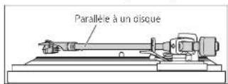TECHNICS SL1000R - 3Aprés que le réglage de hauteur de bras soit terminé,verrouillez lebrasdelecture en tournant le bouton de verrouillage du bras. - 2