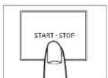 TECHNICS SL1000R - Nacisnac [START-STOP]. - 2