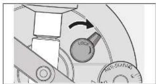 TECHNICS SL1000R - 3Aprés que le réglage de hauteur de bras soit terminé,verrouillez lebrasdelecture en tournant le bouton de verrouillage du bras. - 1