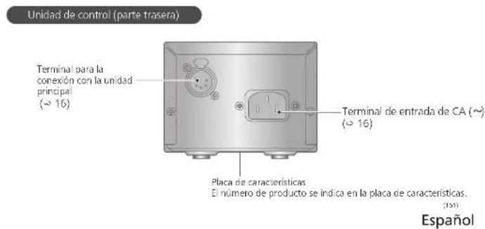 TECHNICS SL1000R - Nombre de las piezas - 4