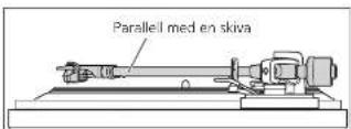 TECHNICS SL1000R - När justering av tonarmens hójd ár klar, lás tonarmen genom att vrida tonarmens lásved. - 2