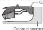 TECHNICS SL1000R - Regolare la sporgenza - 2