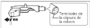 TECHNICS SL1000R - Cuidado de las partes - 1