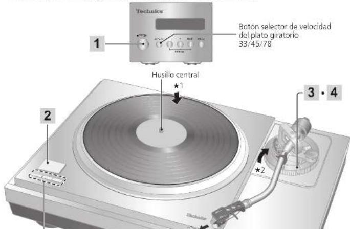 TECHNICS SL1000R - Preparación - 1