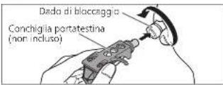 TECHNICS SL1000R - Montaggio della conchiglia portatestina - 1
