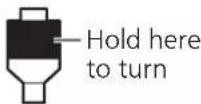 TECHNICS SL1210GR - Free the tone arm from the arm rest and adjust horizontal balance by turning the balance weight. - 1