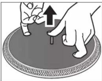 TECHNICS SL1210GR - To remove the turntable - 1