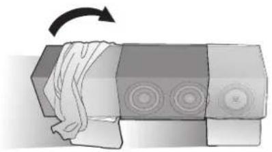 TECHNICS SBG90 - Fixation des embases - 4