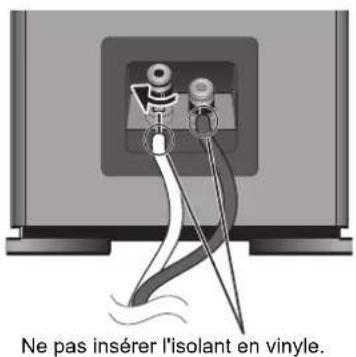 TECHNICS SBG90 - Raccordement des câbles de l'enceinte - 3