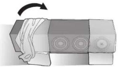 TECHNICS SBG90 - Attaching the base plates - 4