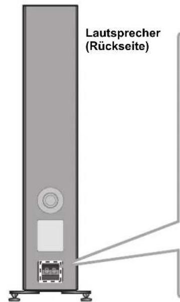 TECHNICS SBG90 - Anschließlich der Laufsprecherkabel - 1