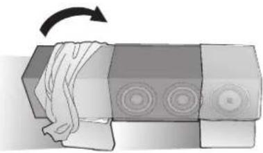 TECHNICS SBG90 - De basisplaten bevestigen - 4