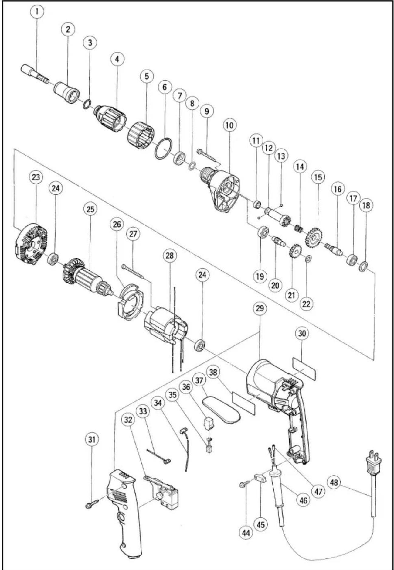 HITACHI W 6V3 - NOTA: - 1