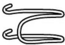 HITACHI W 6V3 - 4.Crechet (No.de code 950511) - 1