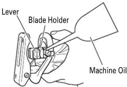 HITACHI CR 13V2 - MAINTENANCE AND INSPECTION OF SAW BLADE MOUNT - 1
