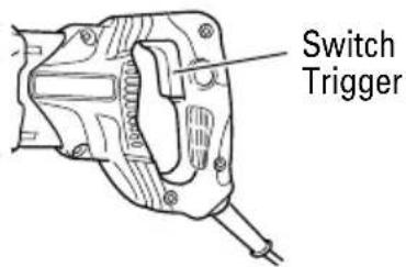 HITACHI CR 13V2 - Adjusting the blade reciprocating speed - 1